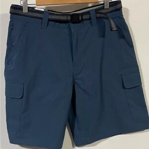 Orvis Size 32 Men’s Cargo Style Athletic/Hiking Shorts w/Pockets Blue